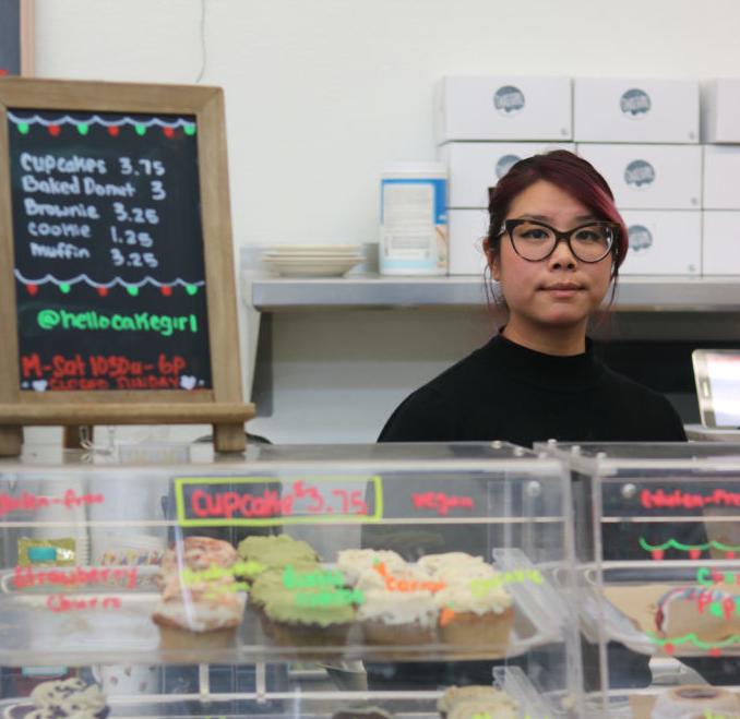 Vegan baker, Amy Tam of Cake Girl